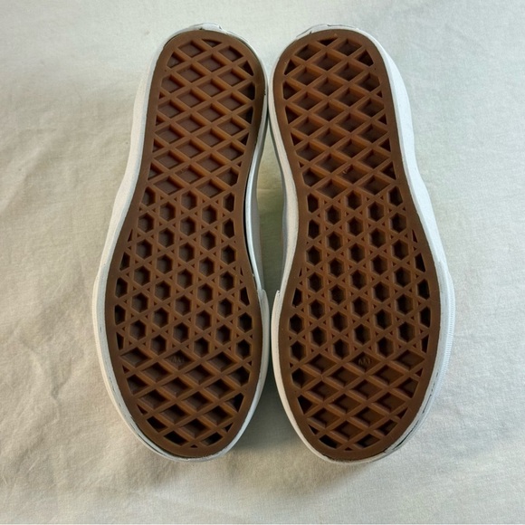 Vans Kids Slip-On Sneakers - Peach and Light Yellow - Picture 12 of 15